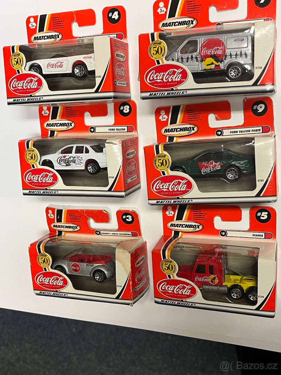 Sběratelské autíčko Coca Cola Matchbox - 2