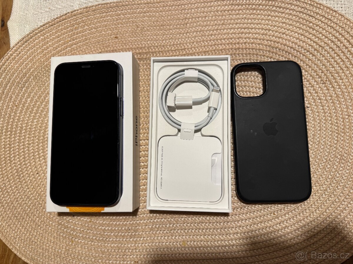 IPhone 12mini 128gb černý, top stav - 2
