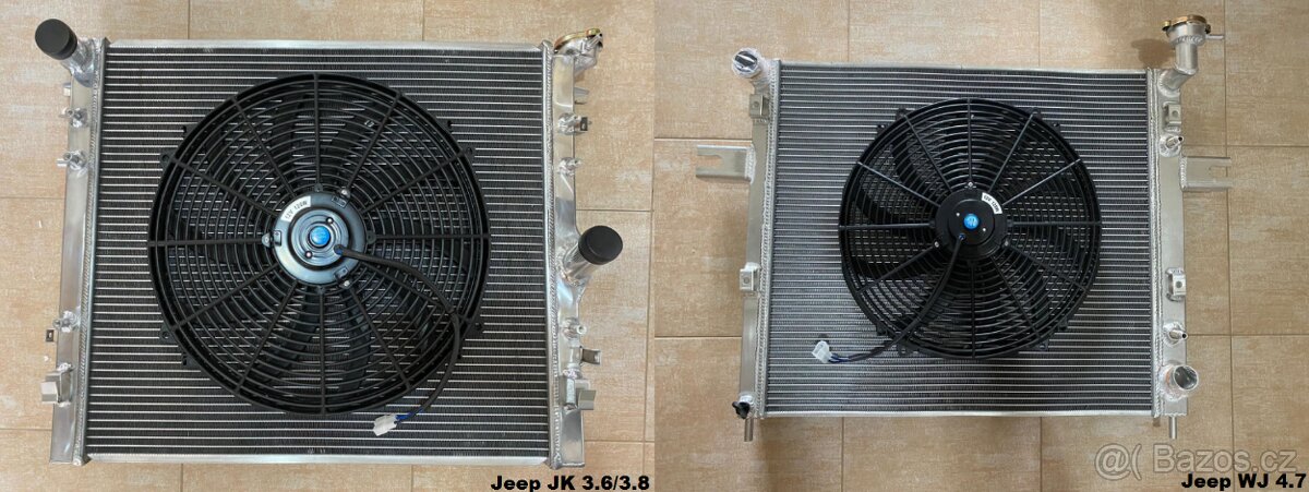 Celohliníkové chladiče JEEP a jiné offroad doplňky - 2