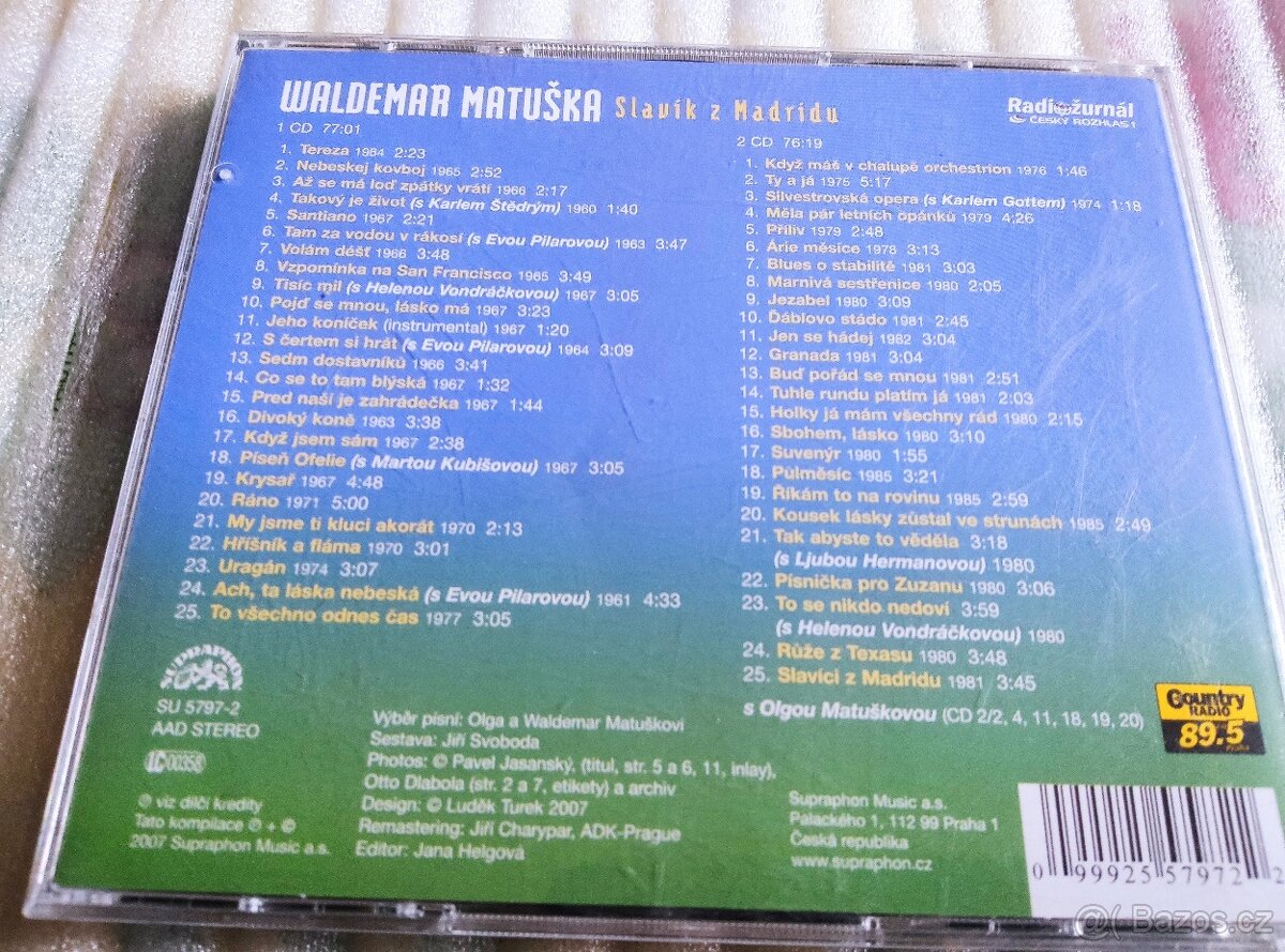Cd - 2 cd Waldemar Matuška - 2