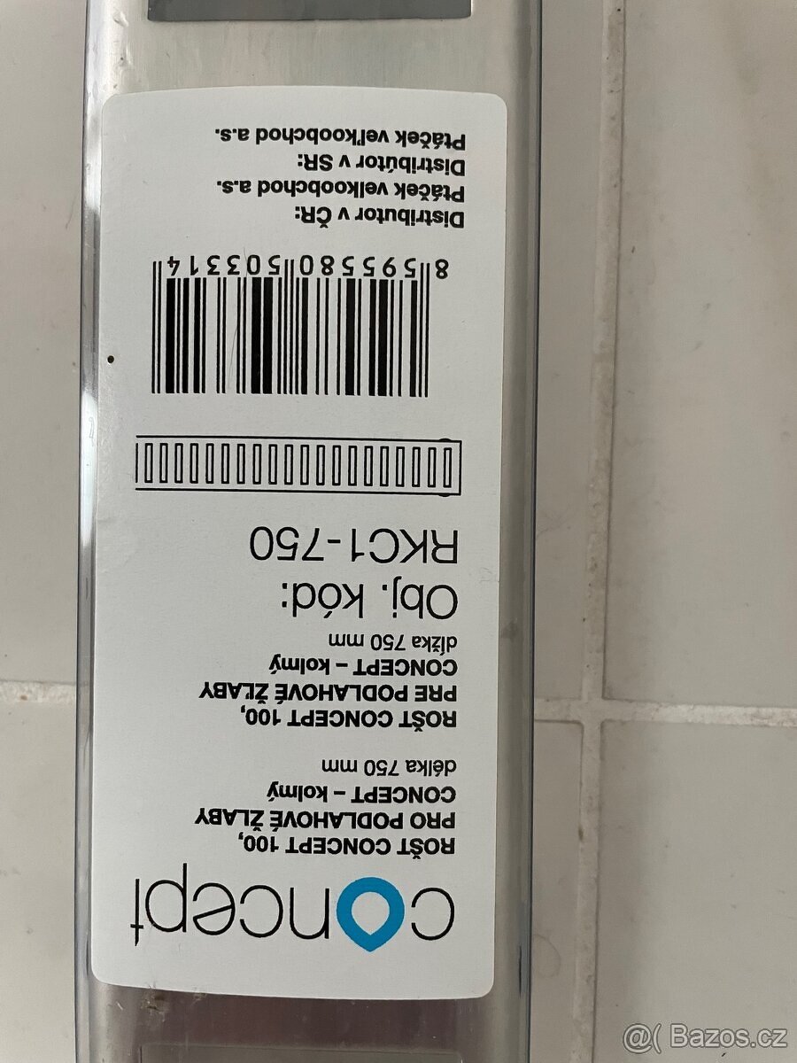 Podlahový žlab kanálek - 2