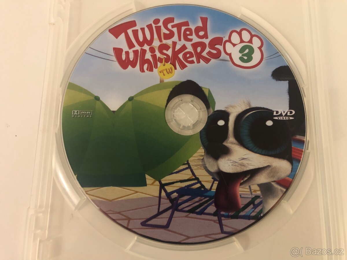 DVD - Mazané kočky 3 a CD - hra Angry Birds - 2