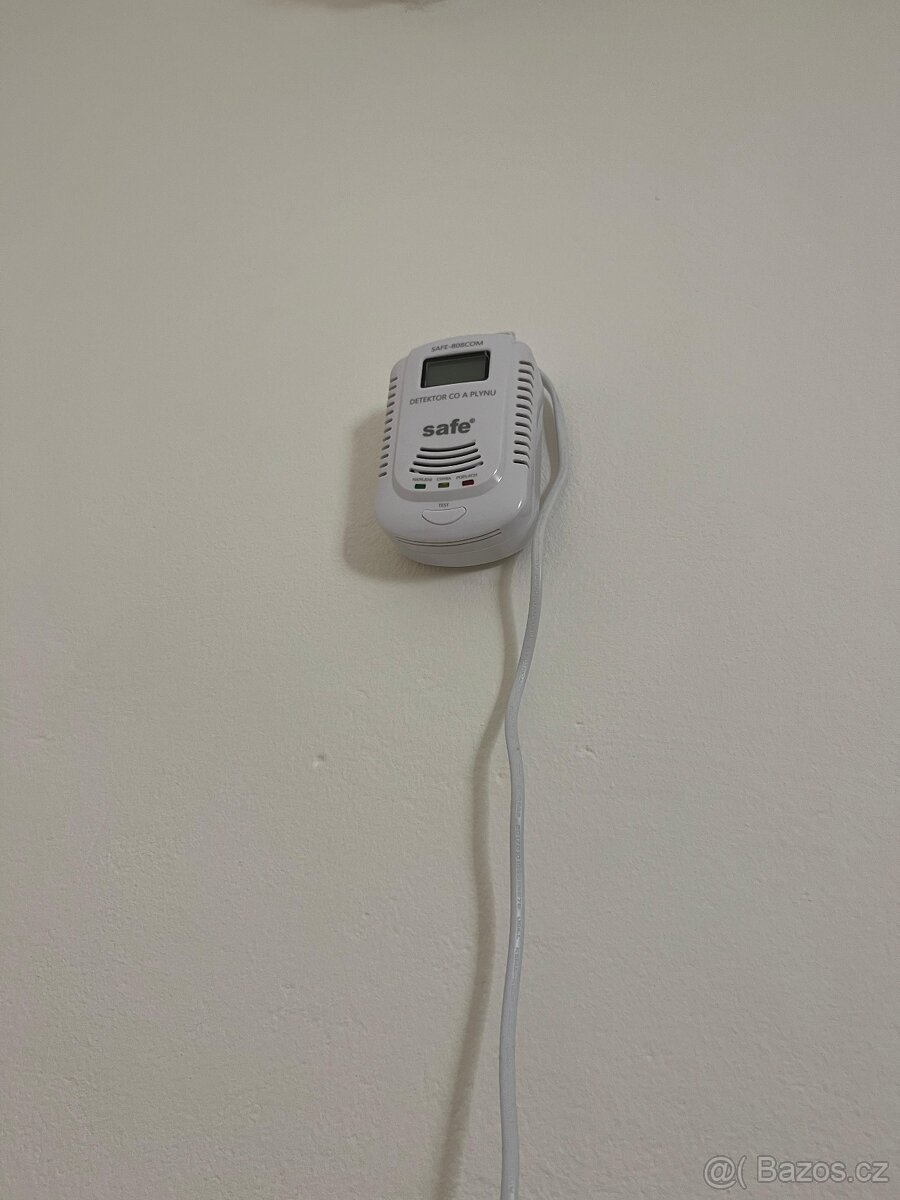 Kombinovaný detektor CO, hořlavých a výbušných plynů SAFE 80 - 2