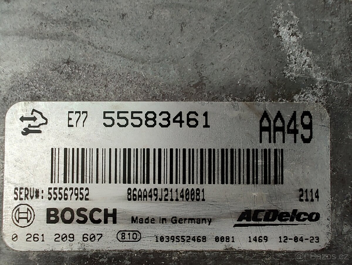 Řídící jednotka motoru Insignia A 2.8 Turbo A28NET A28NER - 2