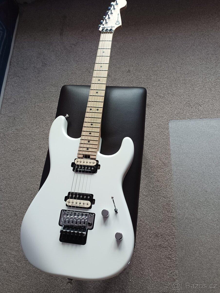 Charvel Pro-Mod San Dimas Style 1 HH FR MN Snow White - 2