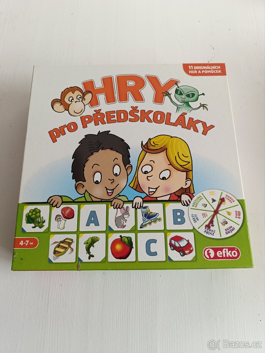 Hry-set pro předškoláky - 2