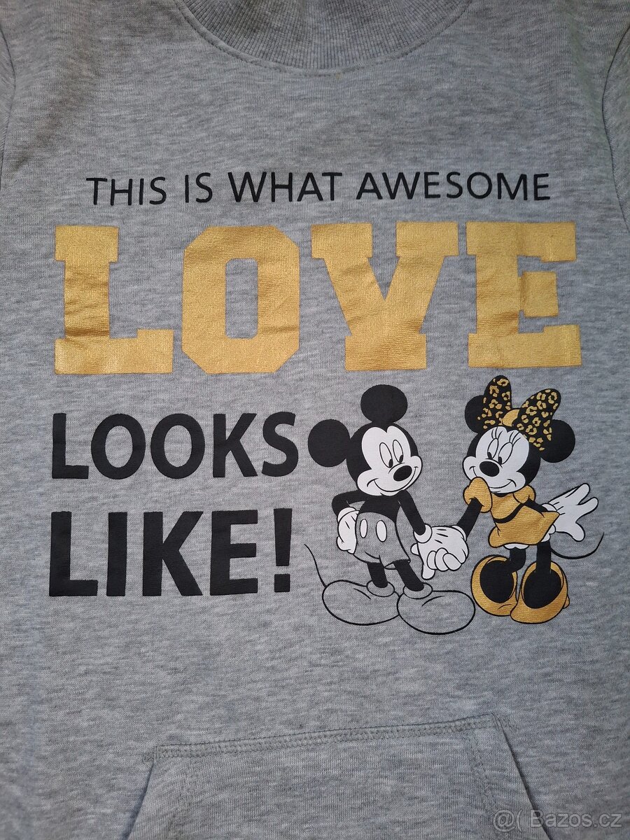 Dlouhé mikinové šaty S,XS - 2