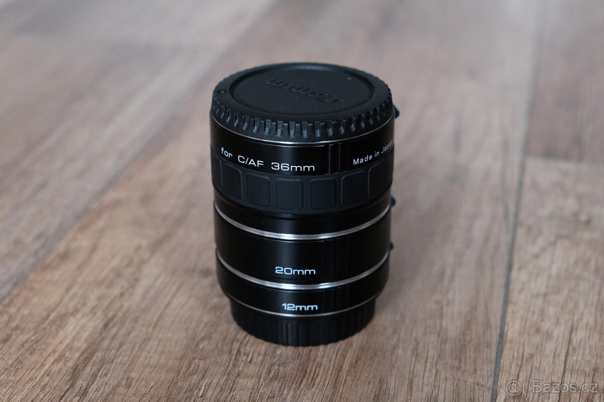 Sada mezikroužků Soligor 12mm, 20mm a 36mm - (Canon AF) - 2