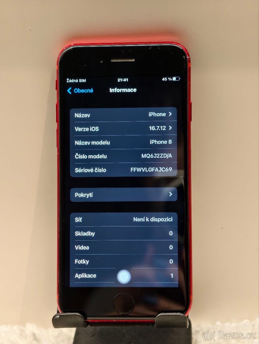 Apple iPhone 8 – 64 GB, Red - 2