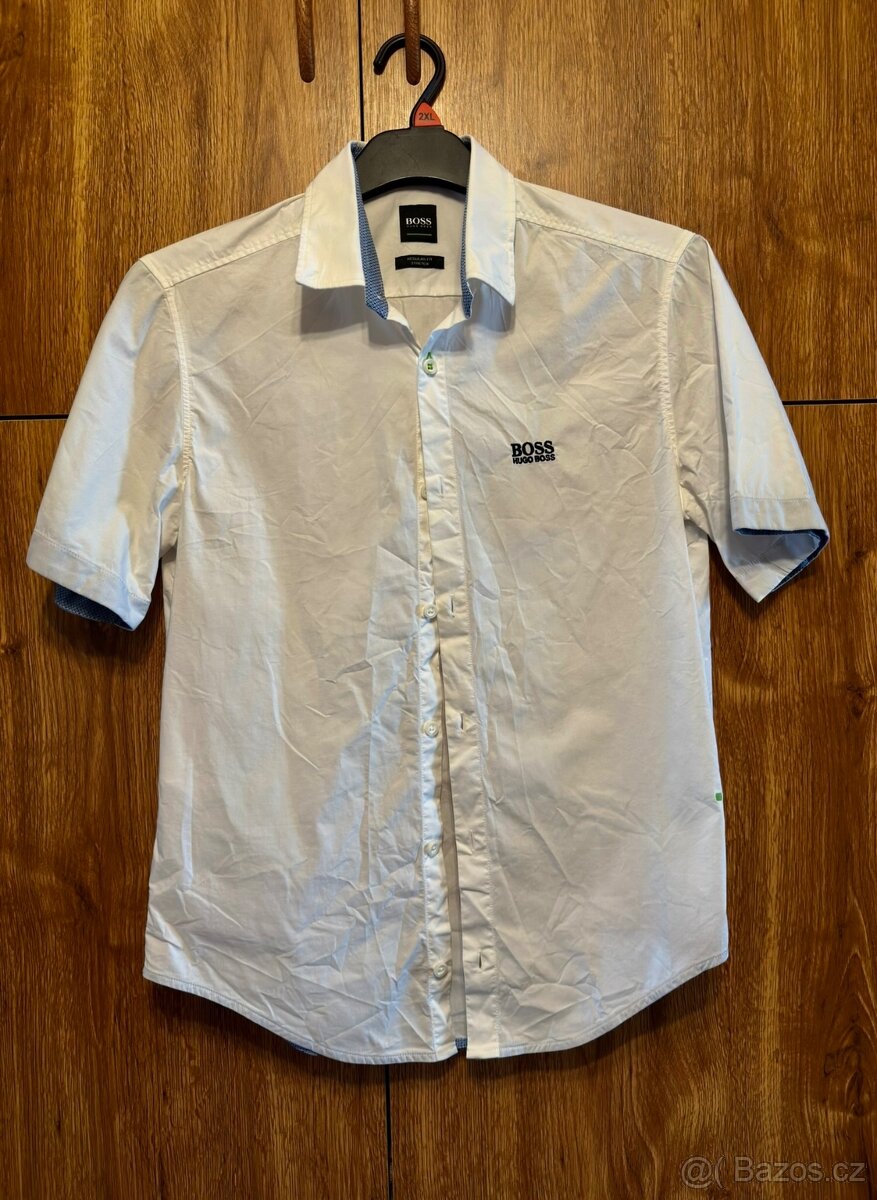 Pánská košile 2x Fred Perry a Hugo Boss, velikost S - 2