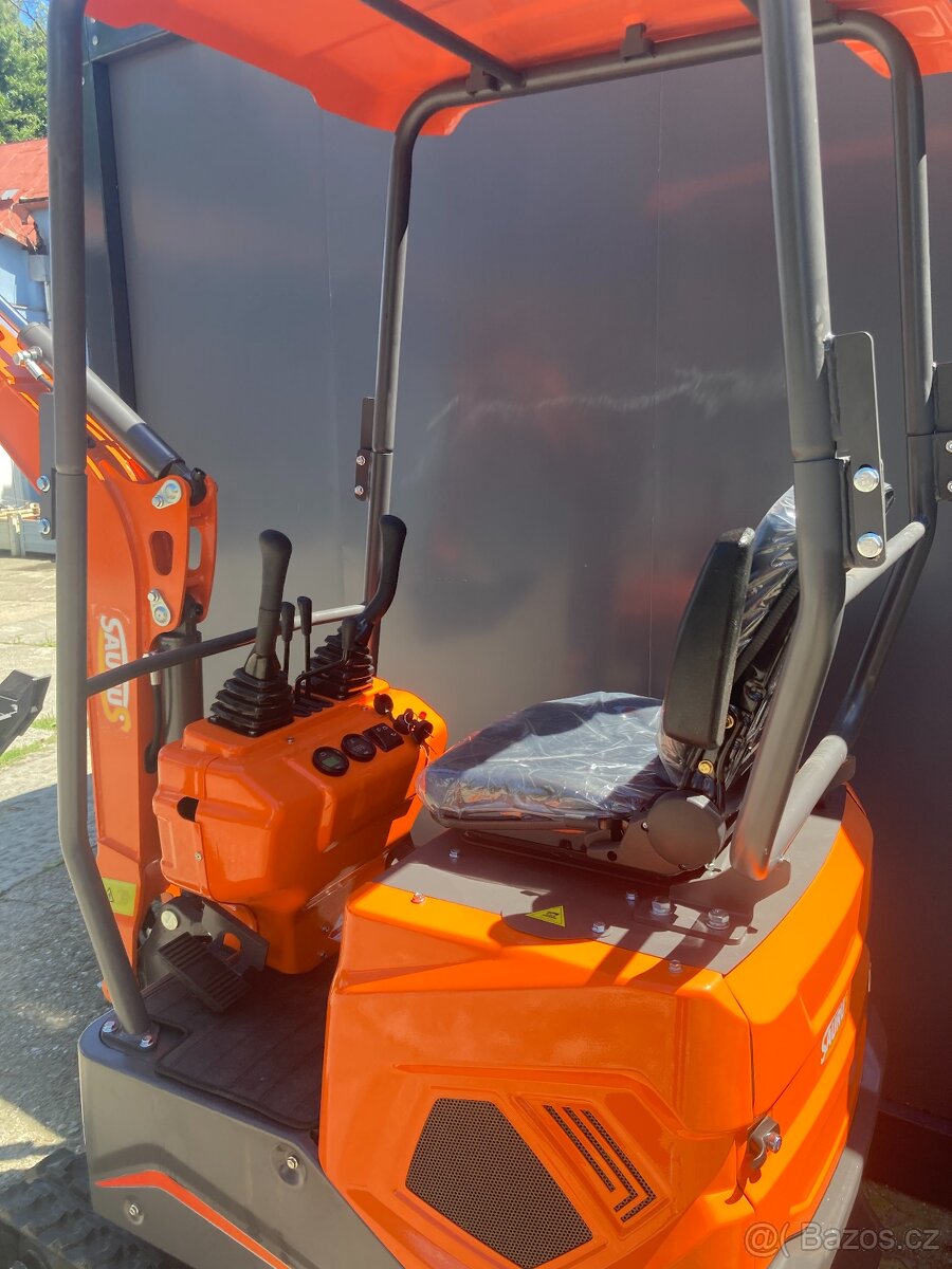 Minibagr Saurus 12, diesel Kubota - 2