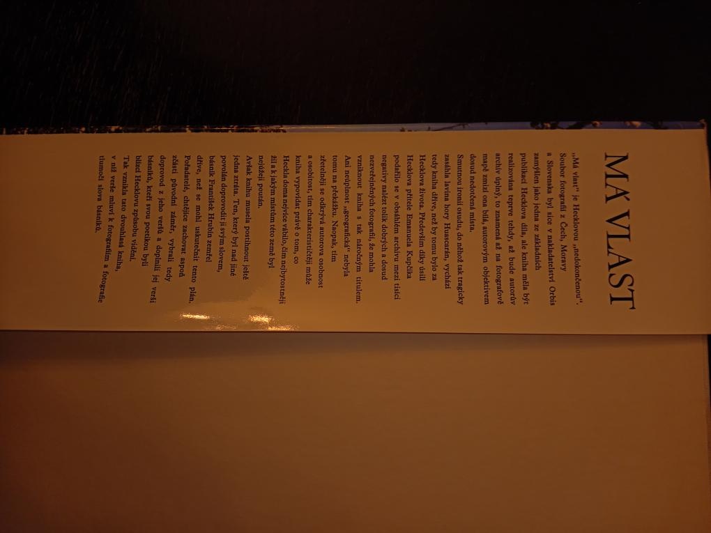 fotokniha Vilém Heckel "Má vlast" - 2