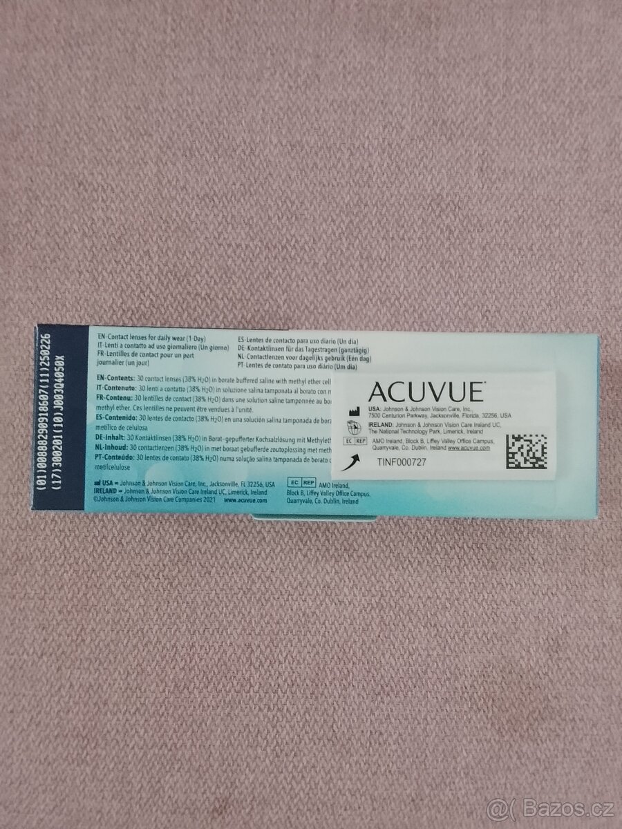 Kontaktní čočky acuvue. - 2