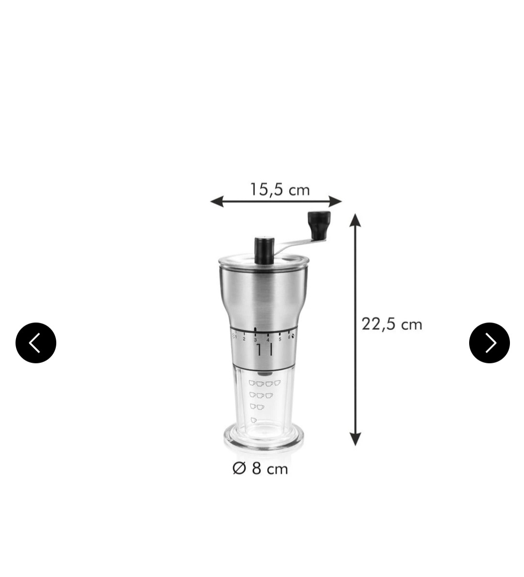 Mlýnek na kávu GrandCHEF - Tescoma - 2