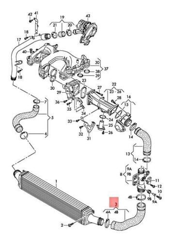 Hadice turbo pro AUDI A6 (C7) A7 (4G2) 3.0TDI 4G0145709AC - 2