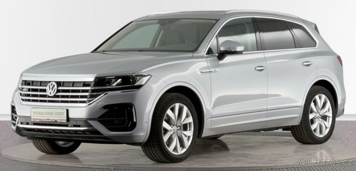 VW Touareg R-Line V6 3.0 TDI 210 kW,vzduch,DPH,tažné,Webasto - 2