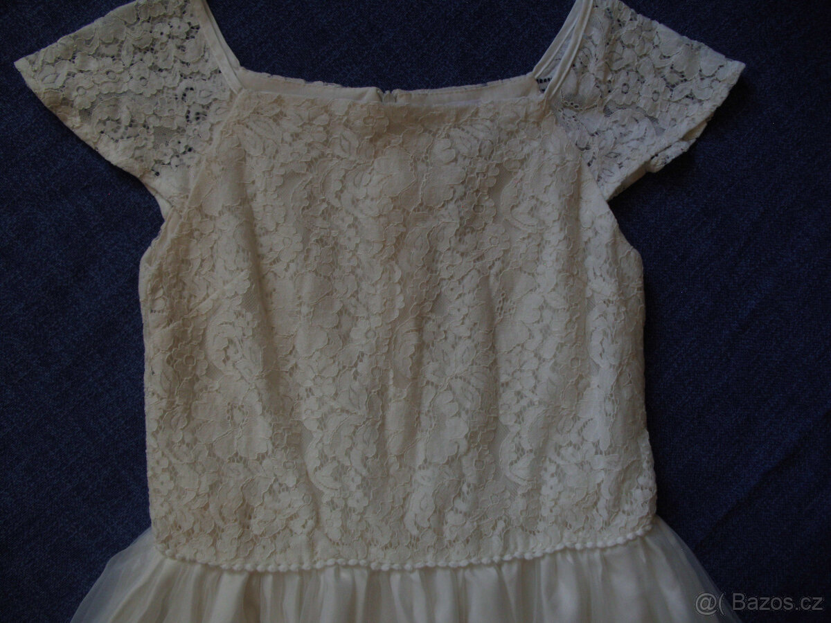 2 x Dívčí společ. šaty zn. Smyk - vel. 152 a 158 - 2