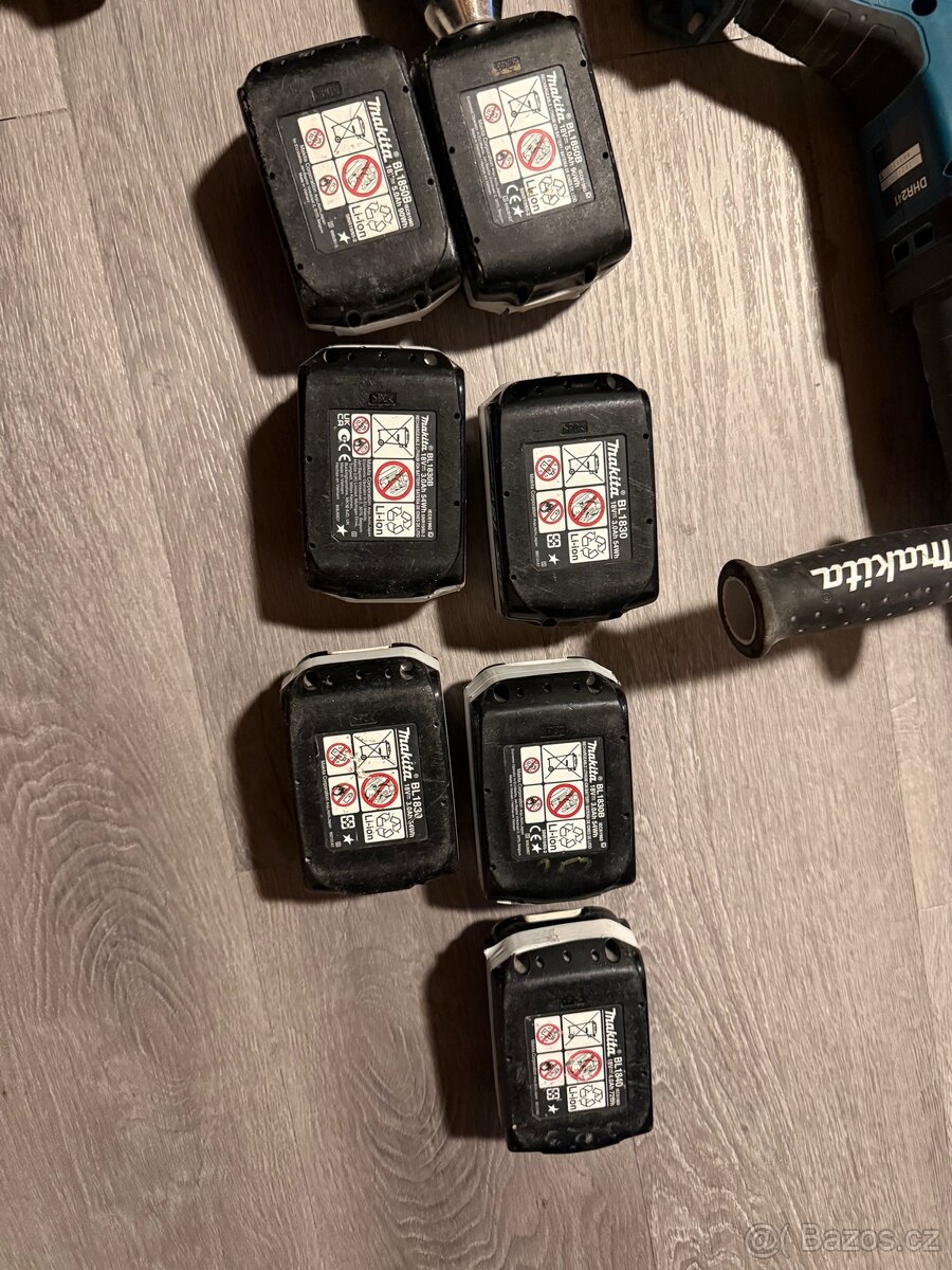 Sada aku Makita 18V - 2