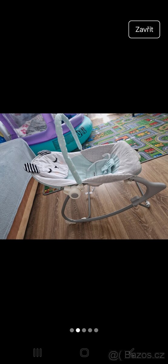 Vibrující lehátko pro miminko - 2