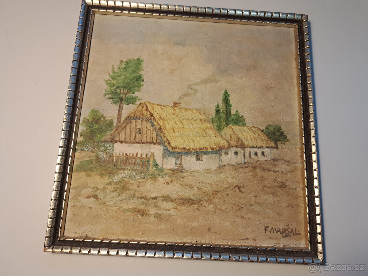 Starožitné obrazy s podpisama - 2