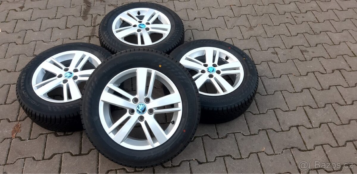 Škoda Fabia 185/65/15 nové zimní pneu - 2