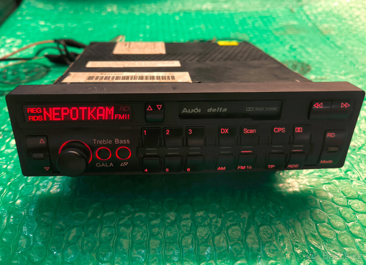 Audi Delta CC autorádio originál 4D0035192A-TOP - 2