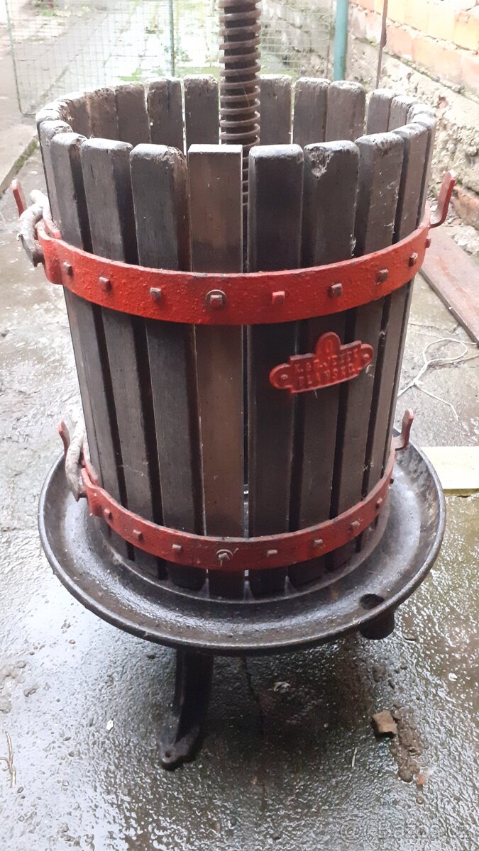 Vinařský lis (pres) - 2