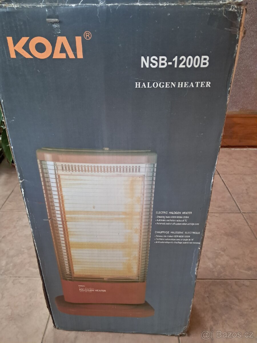 Tepelný infrazářič - 2