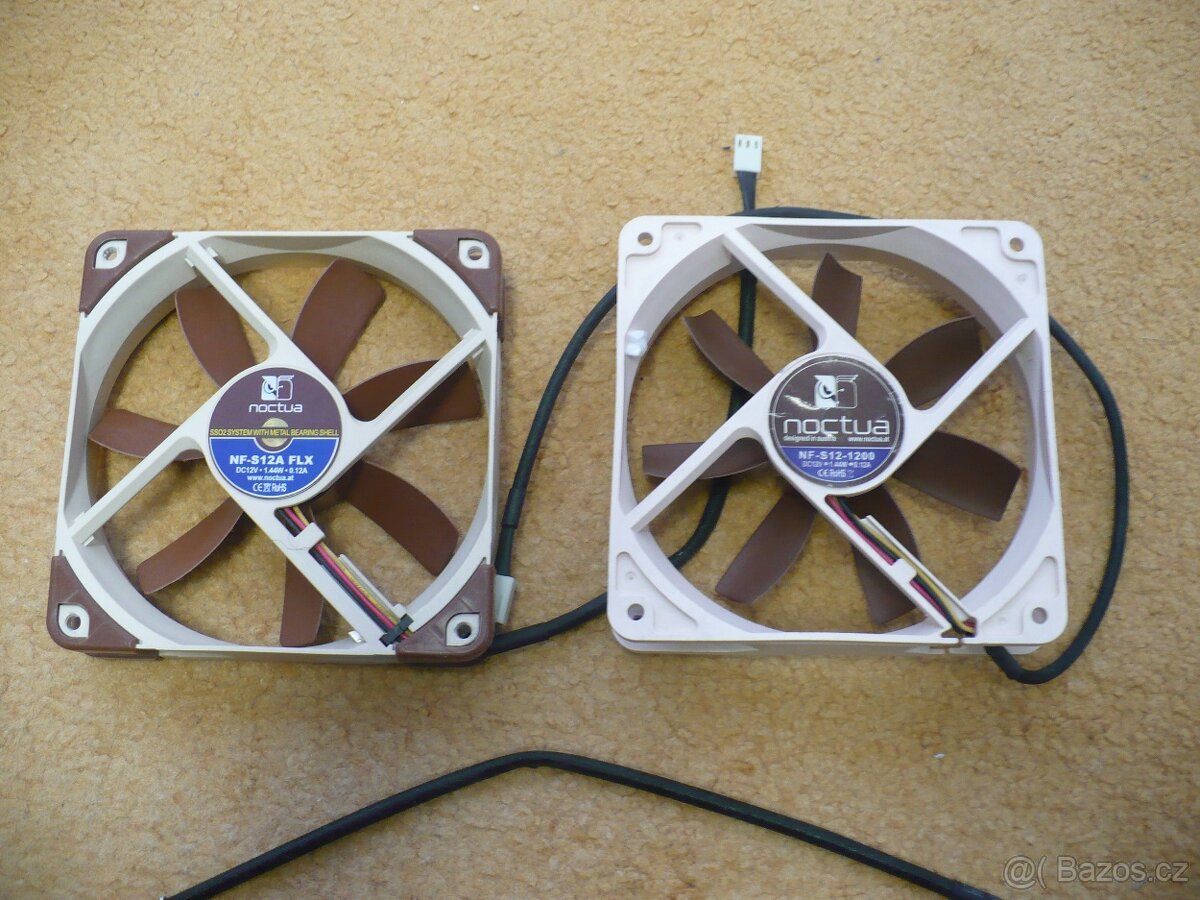 NOCRTUA ventilátory 120MM, 3pin - 2