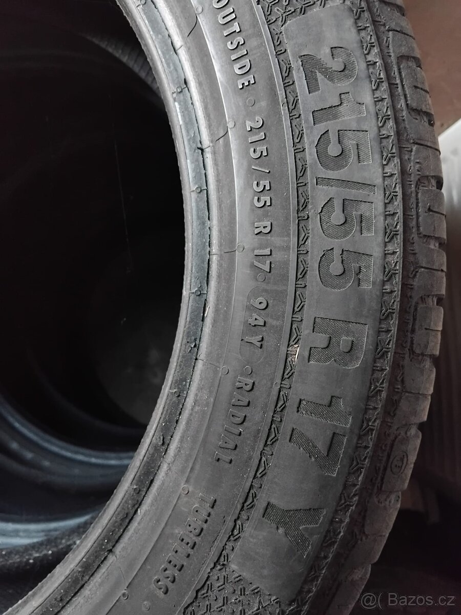 Barum 215/55R17 letní 4x - 2
