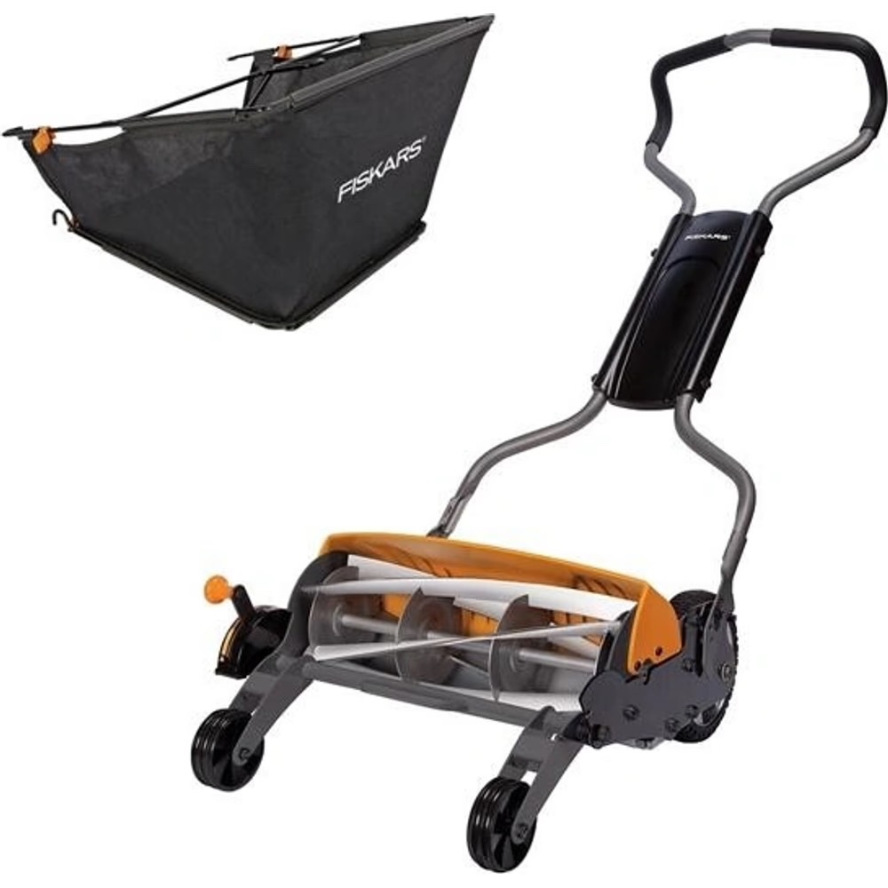 FISKARS StaySharp Max Vřetenová sekačka + koš - 2
