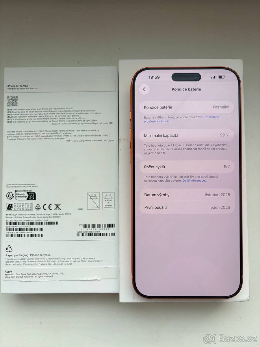 17 Pro Max 256 gb - 2