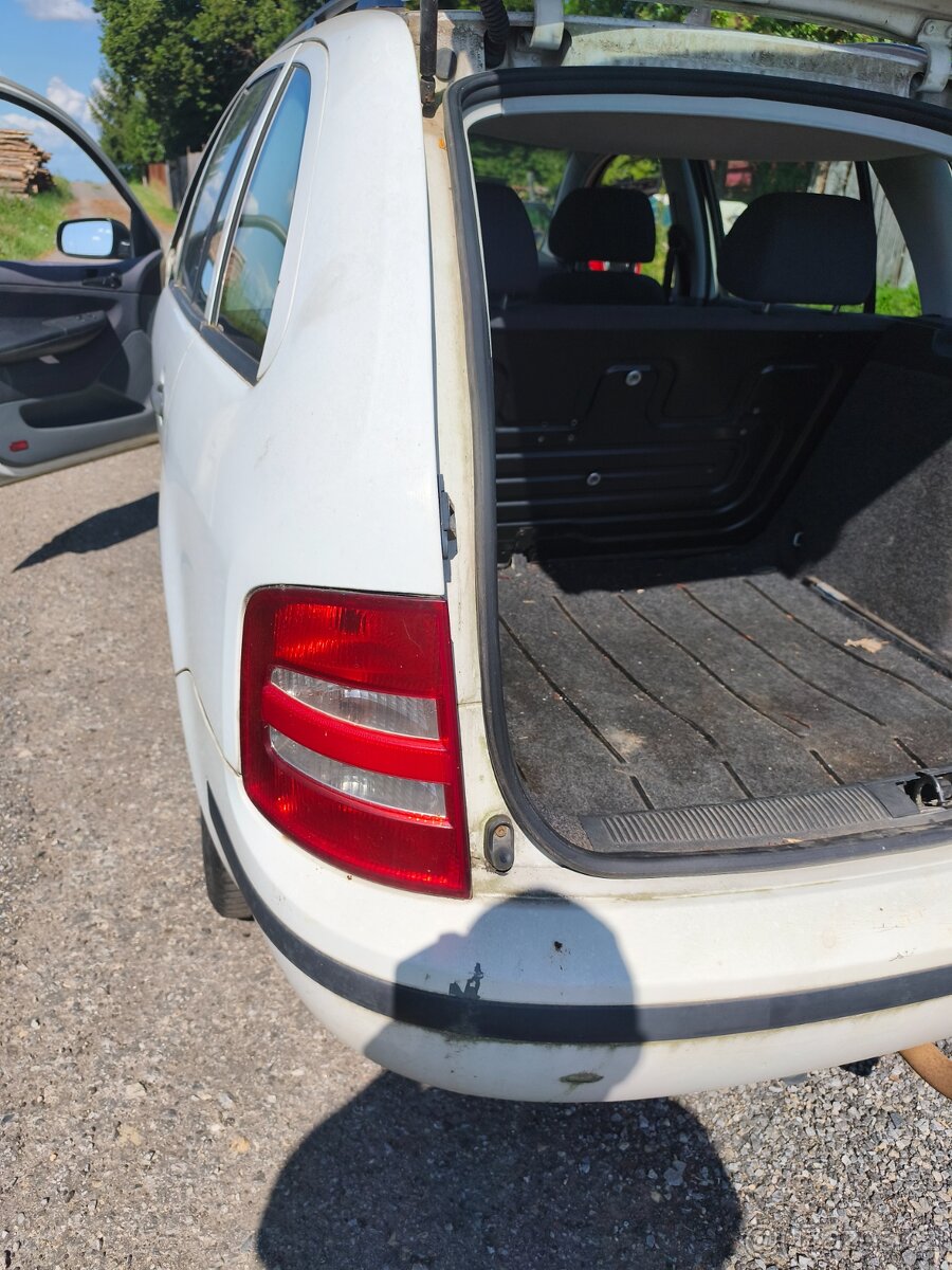 Díly Škoda fabia 1.4 MPI 2002 combi - 2
