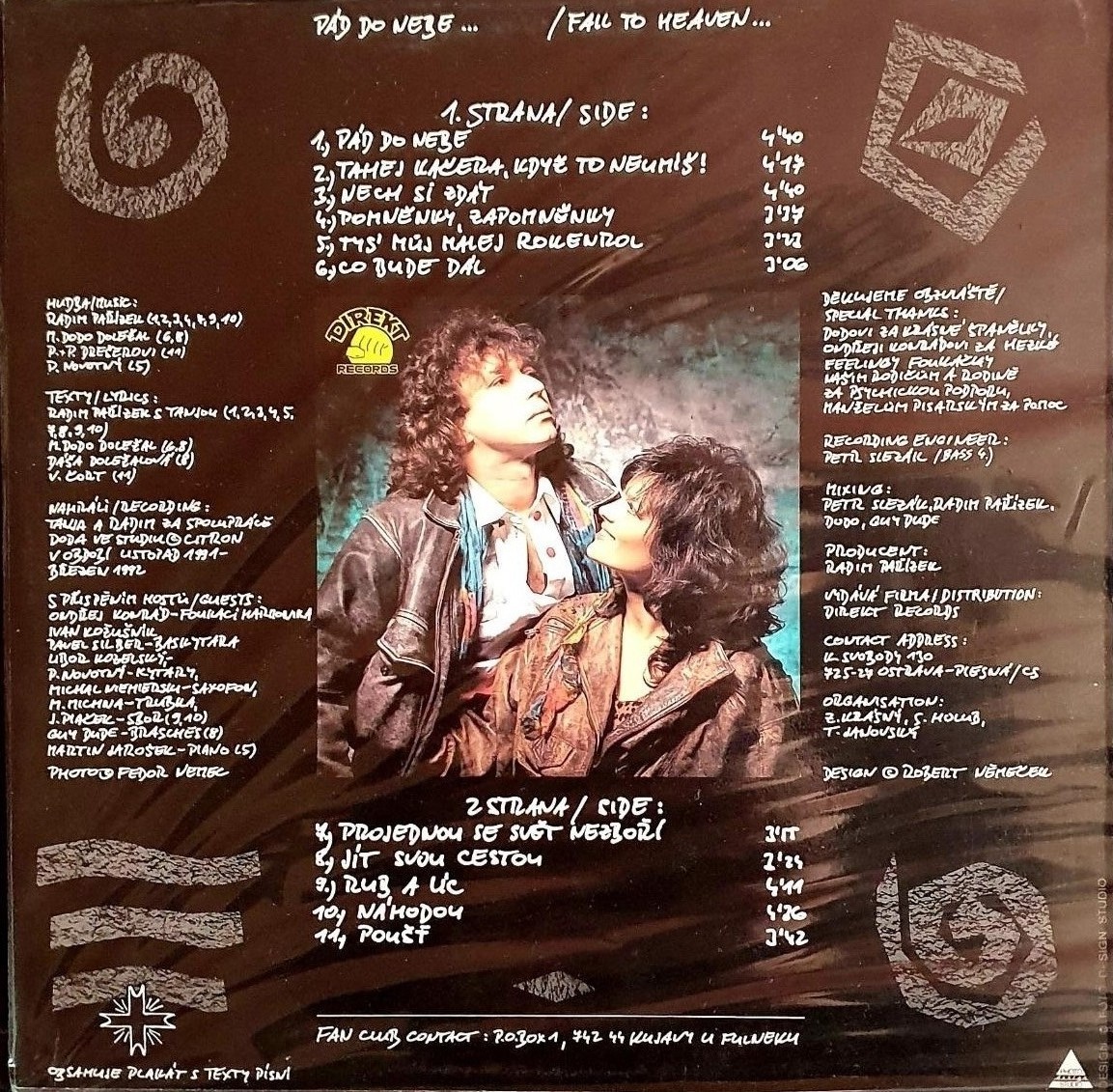 Tanja – Pád do nebe (LP) - 2