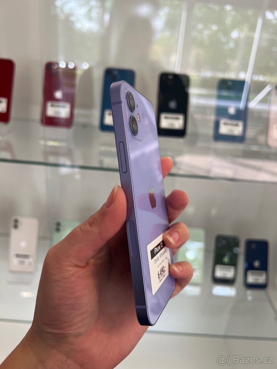 iPhone 12 - 128GB - 100% - 12M ZÁRUKA - 2