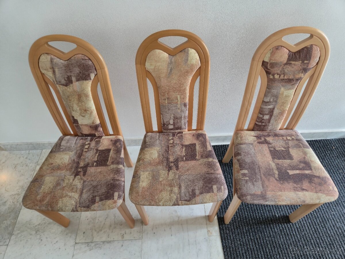 3x Jídelní židle ton B212 - 2