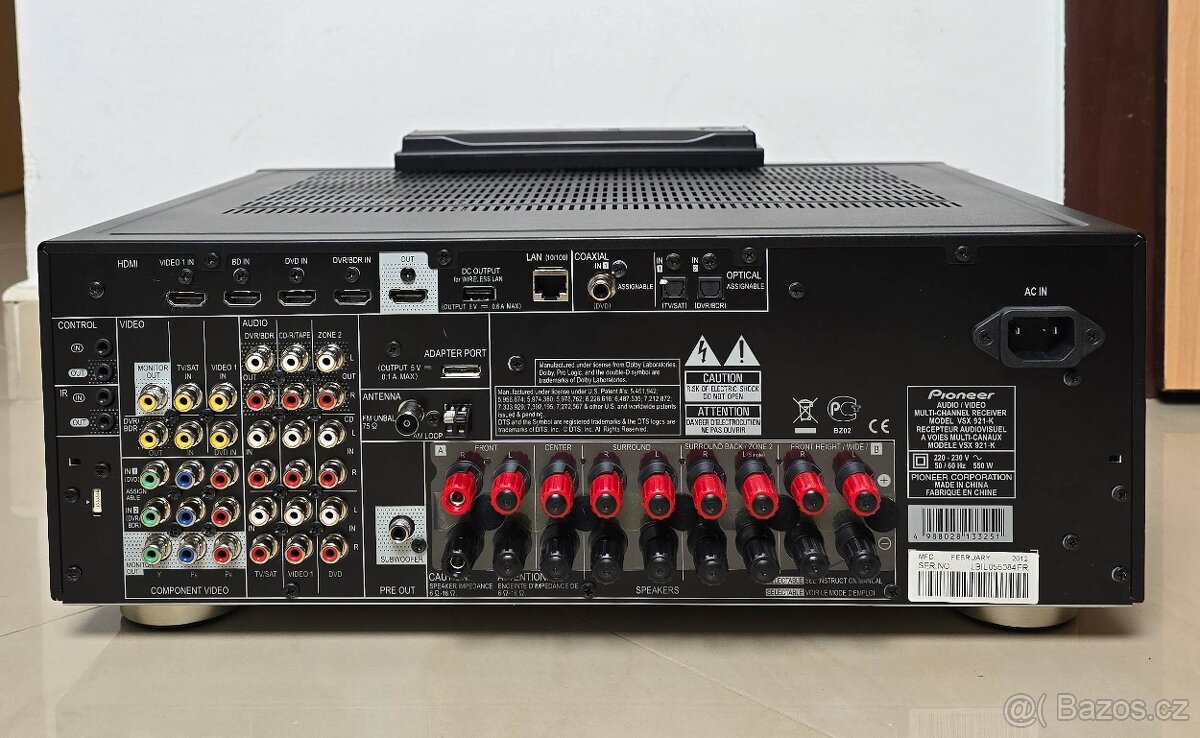 Pioneer VSX-921 / AirPlay / internetove radia / USB - 2