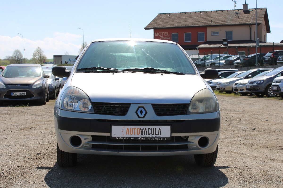 Renault Clio 1,2i 43KW, KLIMA, ČR, 102.871 km, r.v. 2006 - 2