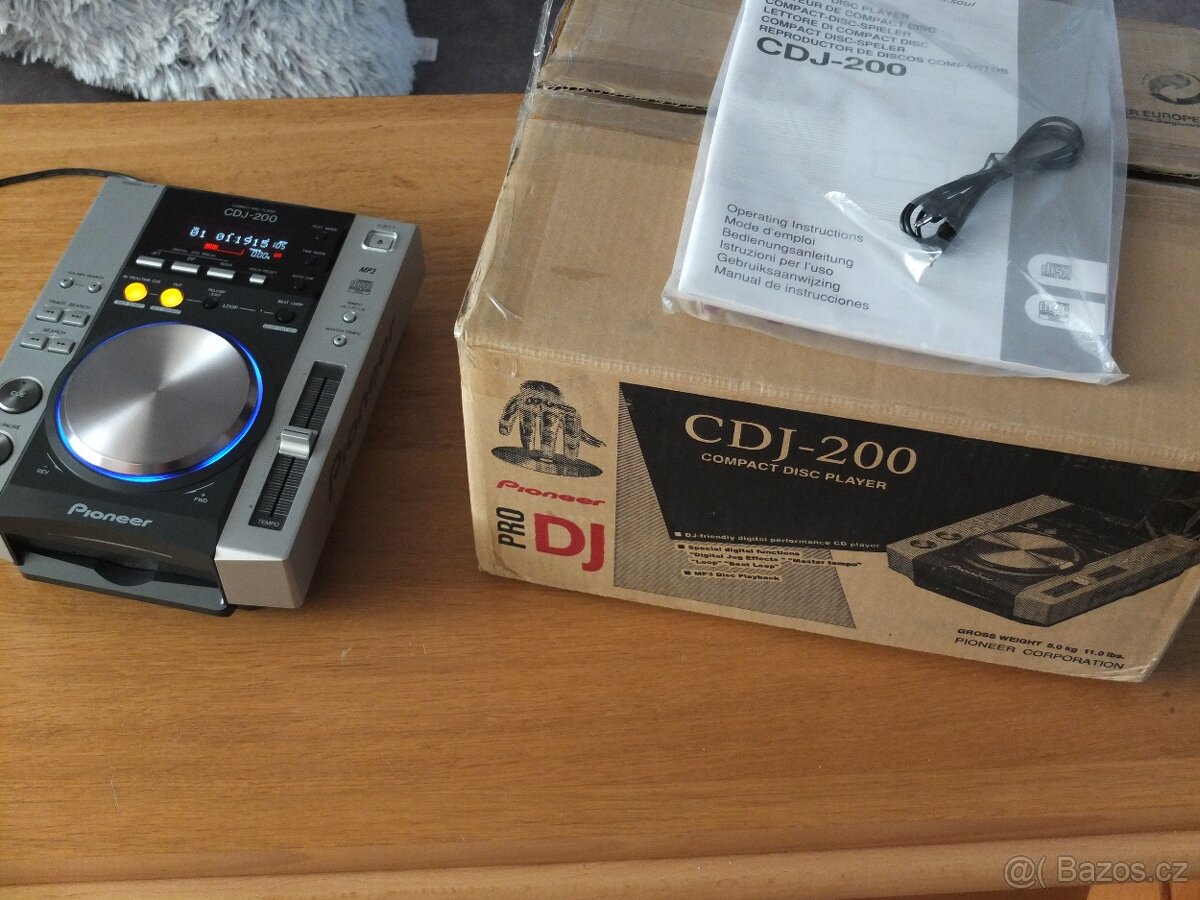 NUMARK MP 102--PIONEER CDJ 200 v orig.balení - 2