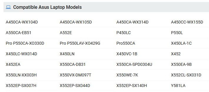 Extended baterie A41-X550A pro notebooky Asus (4.5hod) - 2