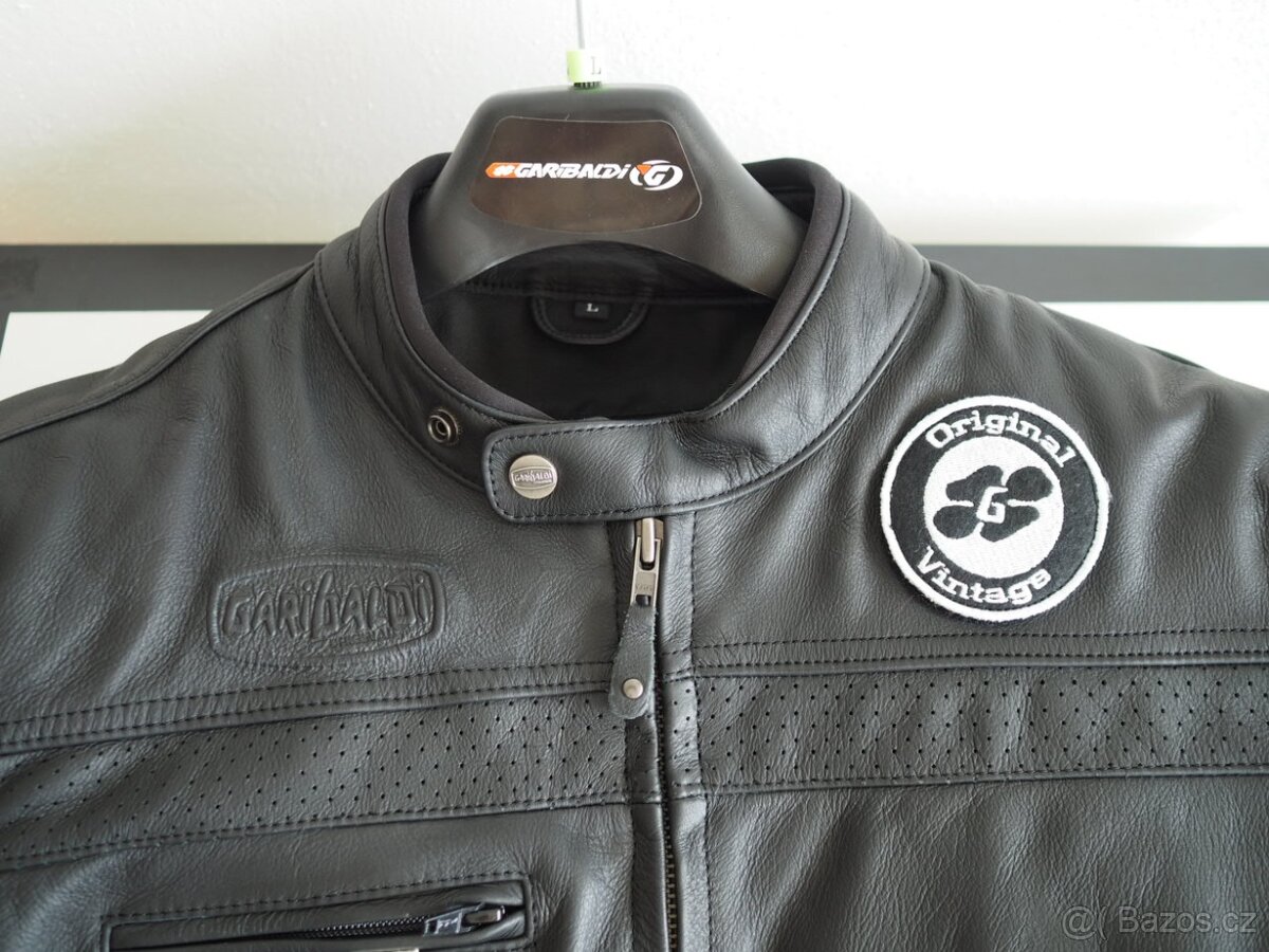 Motocyklová kožená bunda, Mokaracer, pánská - 2