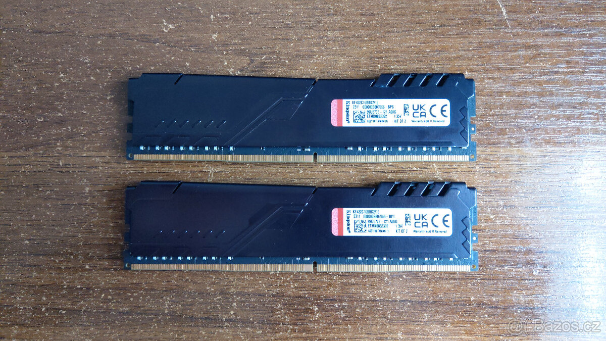 Kingston Fury Beast DDR4 3200Mhz 2x8GB 16GB KIT - 2