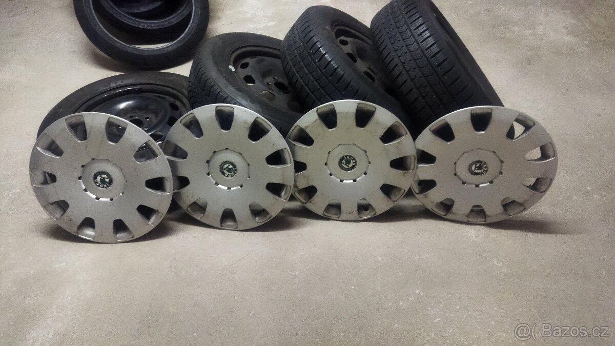 Zimní sadu 195-65-15 Vredestein a Falkem - 2