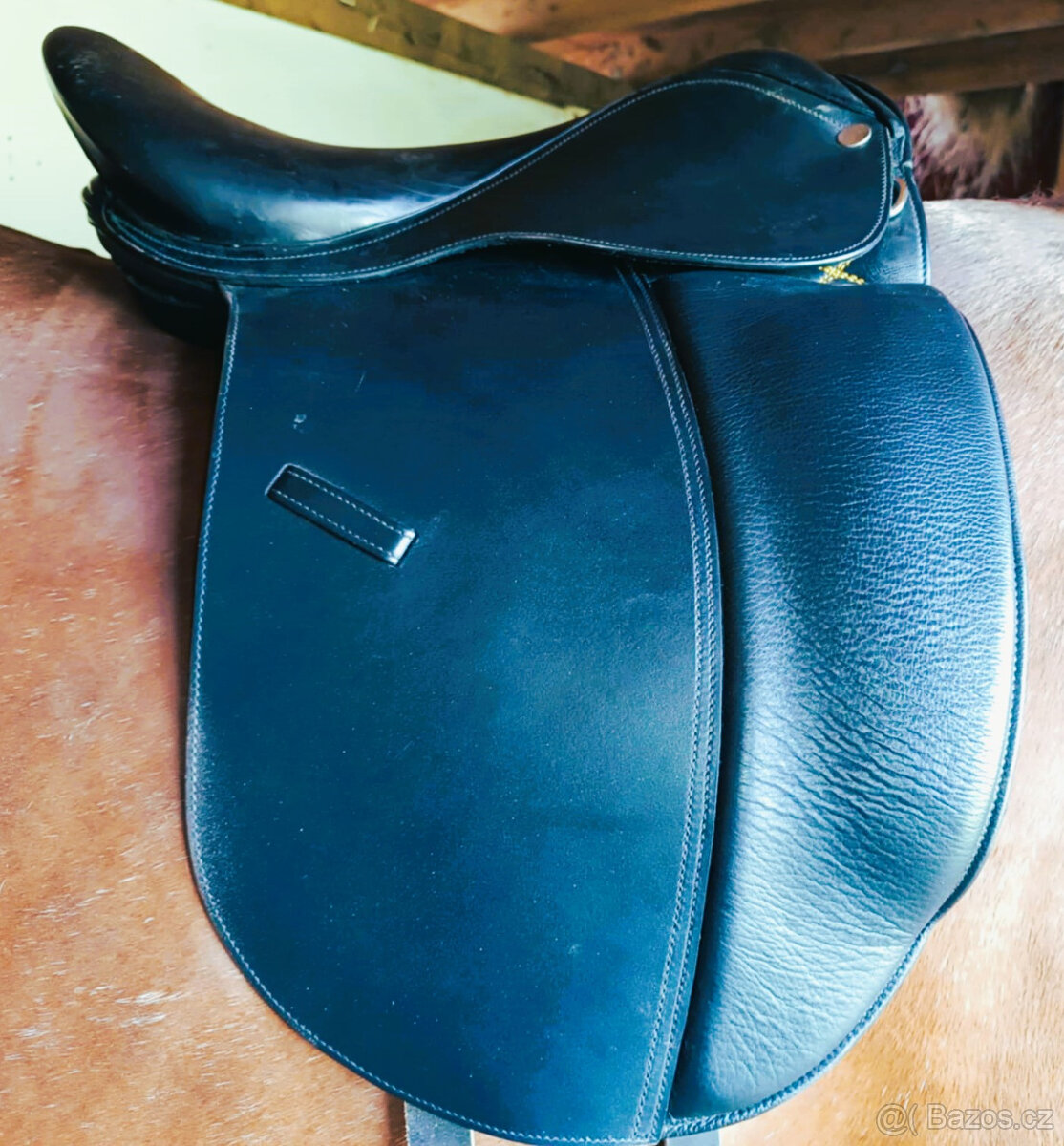 Drezurní sedlo s koženou kostrou 16.5-17posedlí - 2