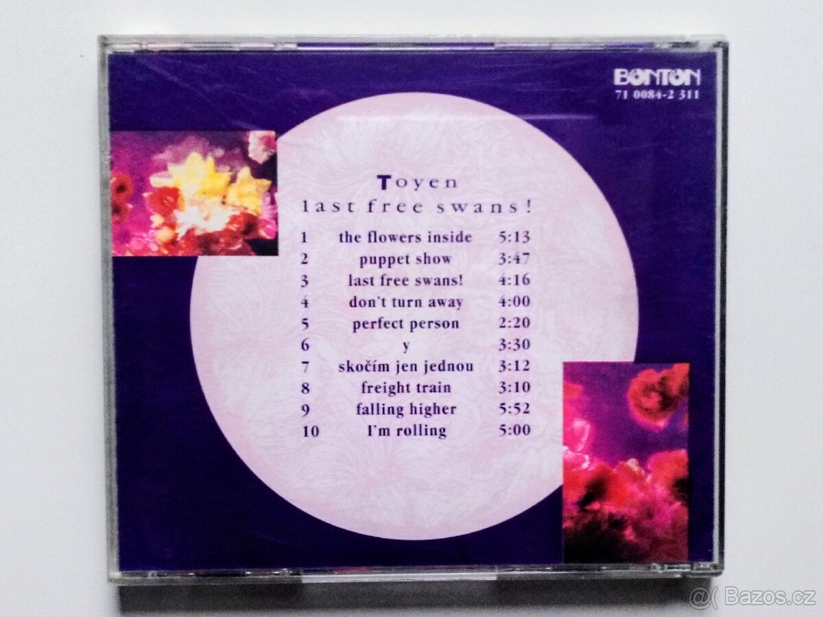 CD TOYEN Last Free Swans Bonton 1992 - 2