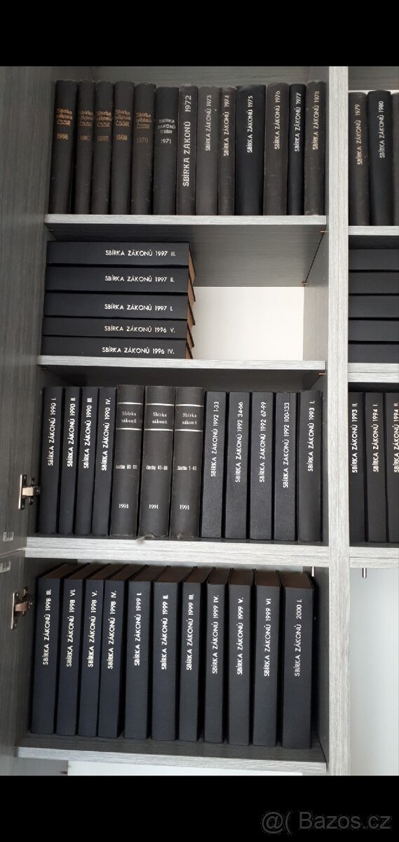 Sbírka zákonů 1966 - 2000 (77 svazků) - 2
