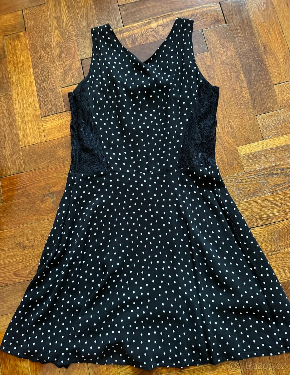 Puntíkaté šaty vel. 40 Promod - 2
