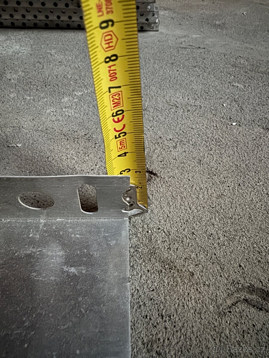 Zakládací lišta AL s okapničkou 100 mm - 2