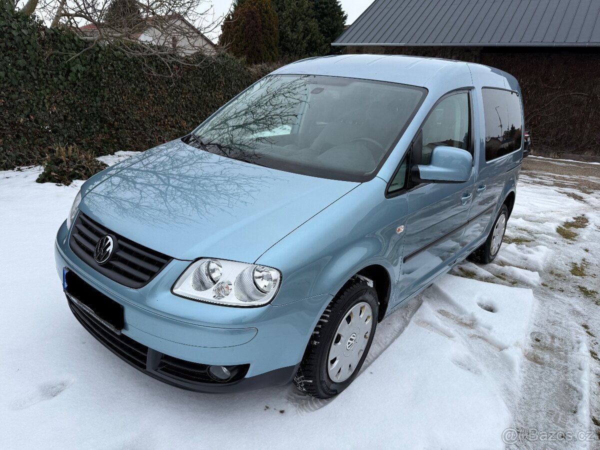 Vw Caddy Style 1.9tdi,7 mist,vyhř.sed,tempomat - 2