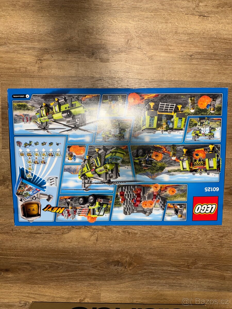Lego city 60125 - Vulkanologická helikoptéra - 2